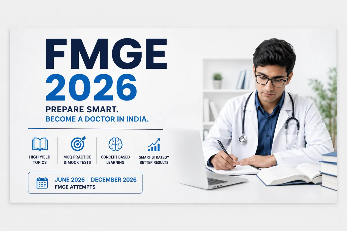 FMGE 2026 After the June Exam: What Went Wrong and How to Prepare Differently for Your Next Attempt