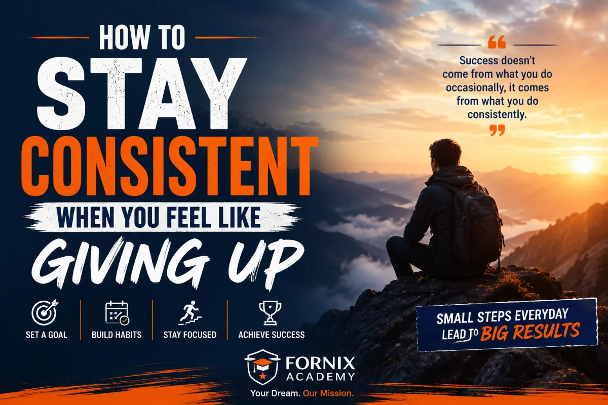 How to Stay Consistent When You Feel Like Giving Up (10 Proven Strategies)