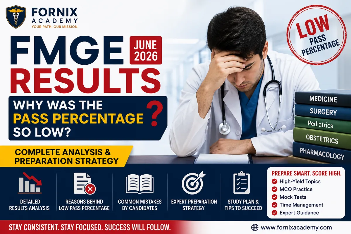 FMGE June 2026 Results: Why Was the Pass Percentage So Low? Complete Analysis & Preparation Strategy
