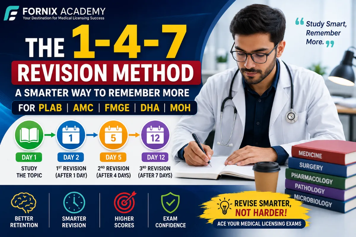 What is the 1-4-7 Revision Method ?