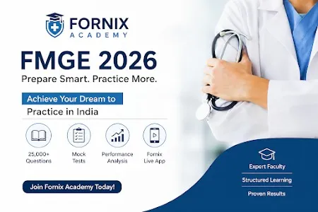 FMGE Coaching in India: Why Fornix Academy is the Right Choice for FMGE 2026 Preparation